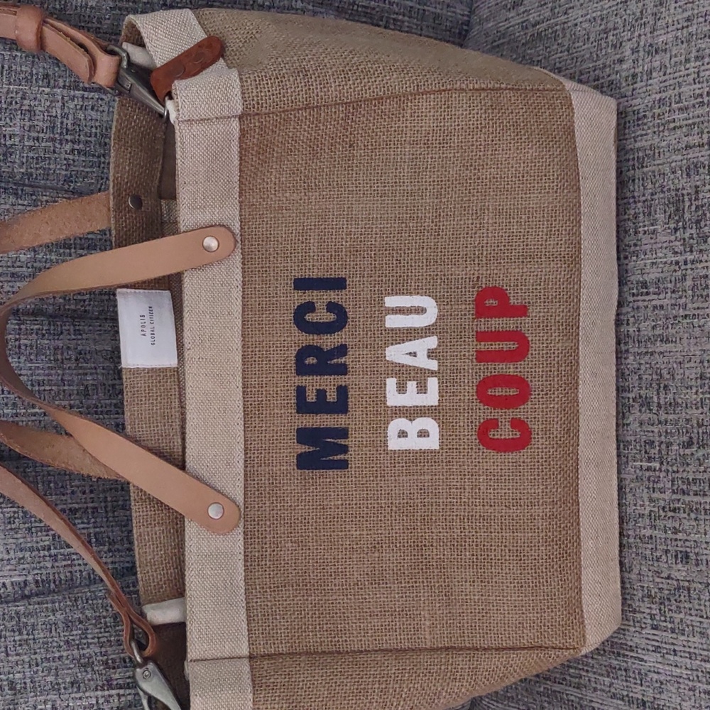 Clare V straw bag